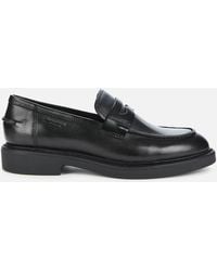 Vagabond Shoemakers Alex W Leather Loafers - Black