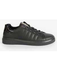 Barbour - Strike Leather Trainers - Lyst