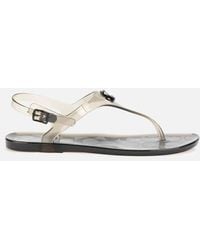 COACH - Natalee Rubber Jelly Sandals - Lyst