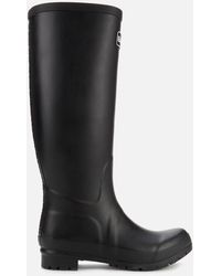 Barbour Rubber Women's Lindisfarne Quilted Tall Wellies in Green | Lyst UK