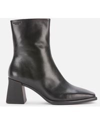 Vagabond Shoemakers - Hedda Leather Heeled Boots - Lyst