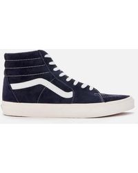 high top navy vans