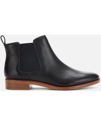 clarks platform ankle boots