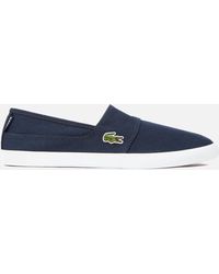 lacoste slip on shoes