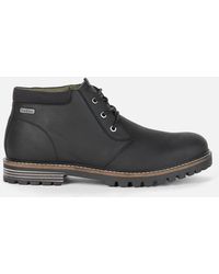 Barbour - Boulder Leather Chukka Boots - Lyst