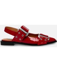 Steve Madden - Grand Ave Buckle Ballet Pumps - Lyst