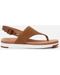 ugg toe post sandals