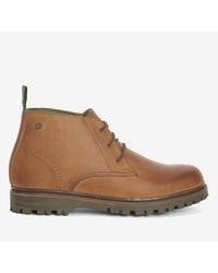 Barbour - Cairngorm Waterproof Leather Chukka Boots - Lyst