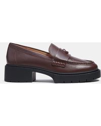 COACH - Leah Slip-On Loafers - Lyst