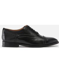 Ted Baker Arniie Leather Toe Cap Oxford Shoes - Black