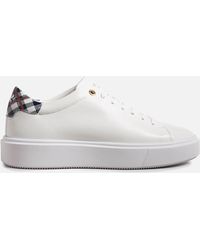 Ted Baker - Filona Leather Flatform Trainers - Lyst