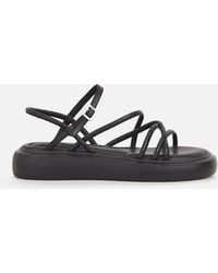 Vagabond Shoemakers - Blenda Leather Flatform Sandals - Lyst