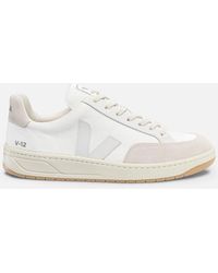 Veja - Men's V-12 B Mesh And Suede Trainers - Lyst