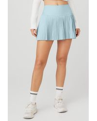 Alo Yoga Alo Yoga Grand Slam Tennis Skirt Shorts - Blue