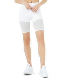 Alo Yoga High-waist Lavish Short - White