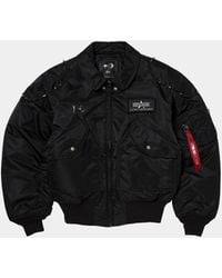 THUG CLUB A Wingless Bird Bomber Jacket in Black for Men | Lyst