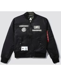 Alpha Industries C2h4 X Mastermind X Alpha Ma-1 Bomber Jacket in