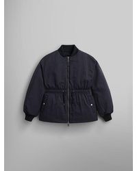 Alpha Industries N-2b Short Waist Parka Jacket in Black | Lyst
