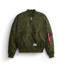 Alpha Industries - L-2b Bubble Flight Jacket W - Lyst