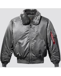 Alpha Industries - B-15 Bomber Jacket (heritage) - Lyst