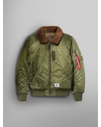 Alpha Industries - B-15 Mod Bomber Jacket - Lyst