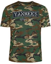 Alpha Industries - New York Yankees X Alpha X New Era Camo T-shirt - Lyst