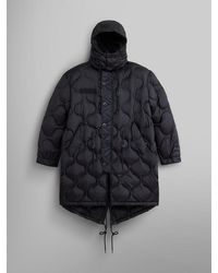 Alpha Industries - Women's M-65 Fishtail Puffer - Lyst
