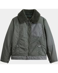 Alpha Industries - Nylon Aviator Jacket - Lyst
