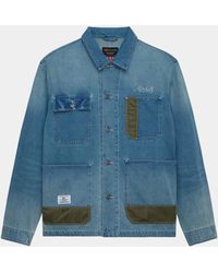 Alpha Industries - Denim Relaxed Chore Coat - Lyst