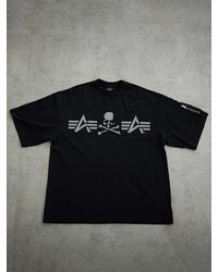 Alpha industries x Mastermind - Alpha X Mastermind Tee - Lyst