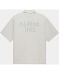 Alpha Industries - Relaxed One Pocket Short Sleeve Shirt - Lyst