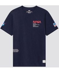 Alpha Industries - Nasa Worm Logo Tee - Lyst
