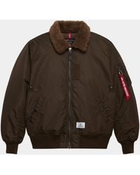 Alpha Industries - B-15 Mod Bomber Jacket - Lyst
