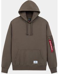 Alpha Industries - Utility Pocket Hoodie - Lyst