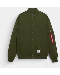 Alpha Industries - Ma-1 Fleece Jacket - Lyst