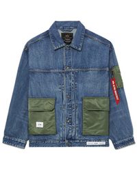 Alpha Industries - Unfrm Denim Type 2 Army Jacket - Lyst