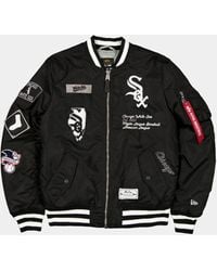 Alpha Industries - Chicago White Sox X Alpha X New Era Ma-1 Bomber Jacket - Lyst