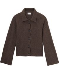 Frank And Oak - Wide Sleeve Button Up Sweater - Lyst