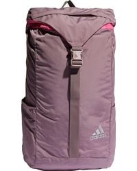 adidas Standards Flap Designed To Move Training Backpack - Purple