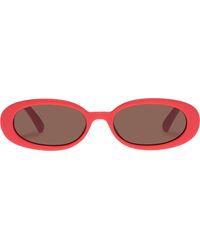 Le Specs - Outta Love Black Sunglasses - Lyst