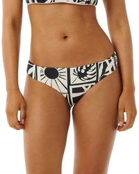 Rip Curl - Santorini Sun Cheeky Bikini Bottom - Lyst