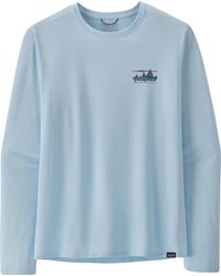 Patagonia - Capilene Cool Daily Long Sleeve Graphic T - Lyst