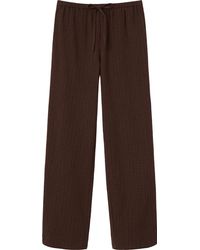Frank And Oak - Annie Textured Loose Pant - Lyst