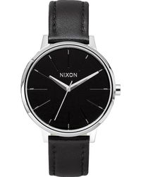 Nixon - Kensington Leather Watch - Lyst