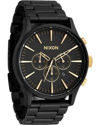 Nixon - Sentry Chrono Watch - Lyst