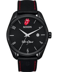 Nixon - Rolling Stones Thalia Leather Watch - Lyst
