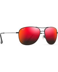 Maui Jim - Cliff House Polarized Aviator Sunglasses - Lyst