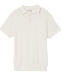 Frank And Oak - Short Sleeve Polo Sweater - Lyst