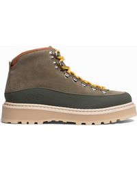 Mono - Hiking Core Cap Suede Leather Shearling Lined Boots - Lyst