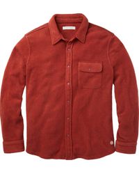 Outerknown Hightide Snap Shirt - Red